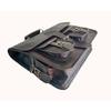 Handmade Black Leather Messenger Bag: Large Laptop Briefcase