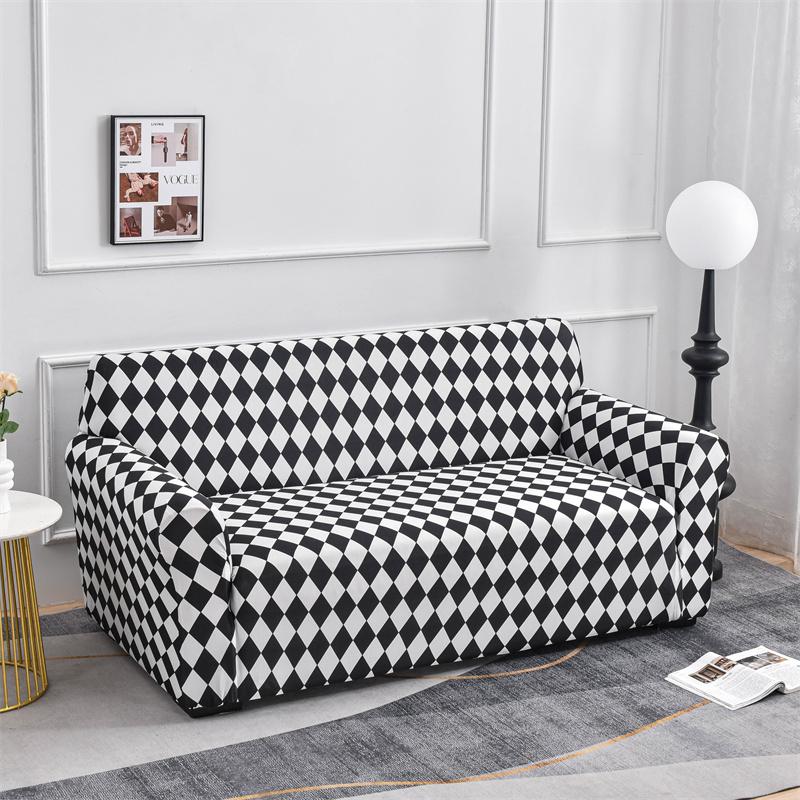 Elastic Sofa Cover for Living Room Spandex Couch Cover Tight Wrap All-inclusive Sectional Furniture Slipcovers 1/2/3/4 seater