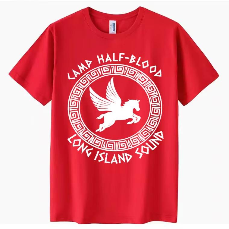 2026 Spring Summer Trendy Graphics Men Women Harajuku Clothing Camp Half Blood Fashion TShirt Short Sleeve Tops Streetwear