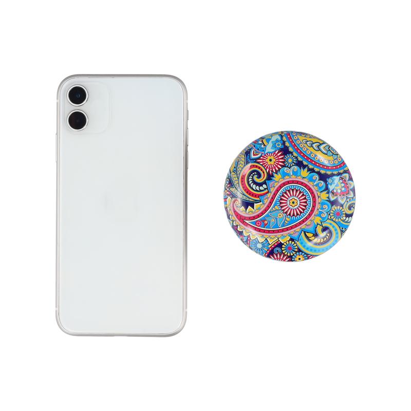 1PC Puste pudełko na cukierki Etniczne kwiatowe nadrukowane świece słoik do przechowywania etui Pusty słoik na świece