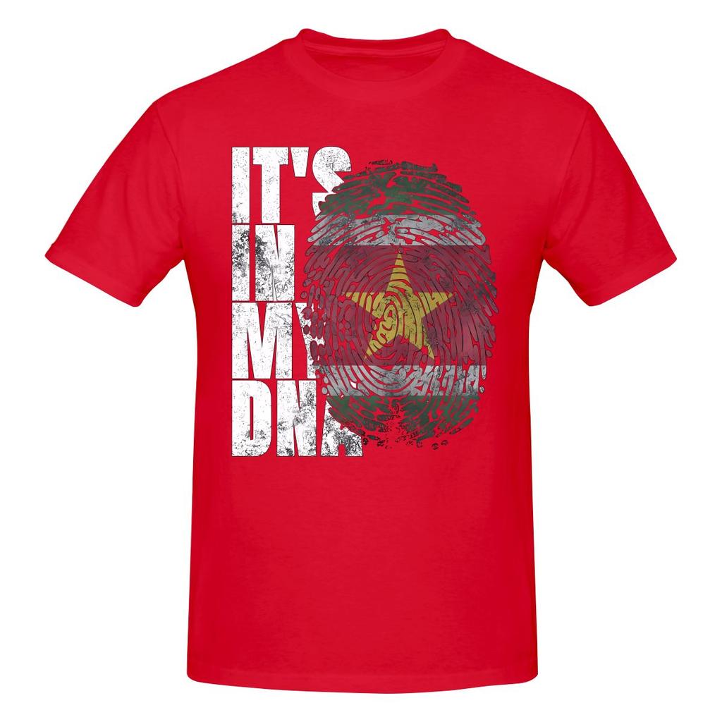Its In My Dna Suriname Surinamese Flag Sports Tshirt Retro Casual Original Tshirt