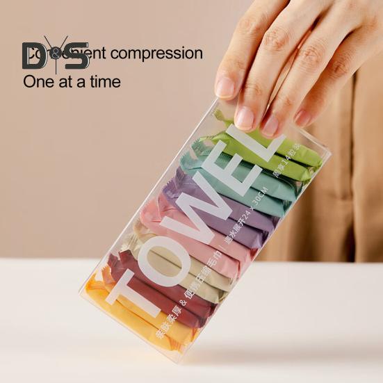 28 Pcs Compressed Towel Tablets Disposable Face Towels Camping Wet Towel Portable Travel Towel Beauty Outdoor Sports Compressed Towel Set