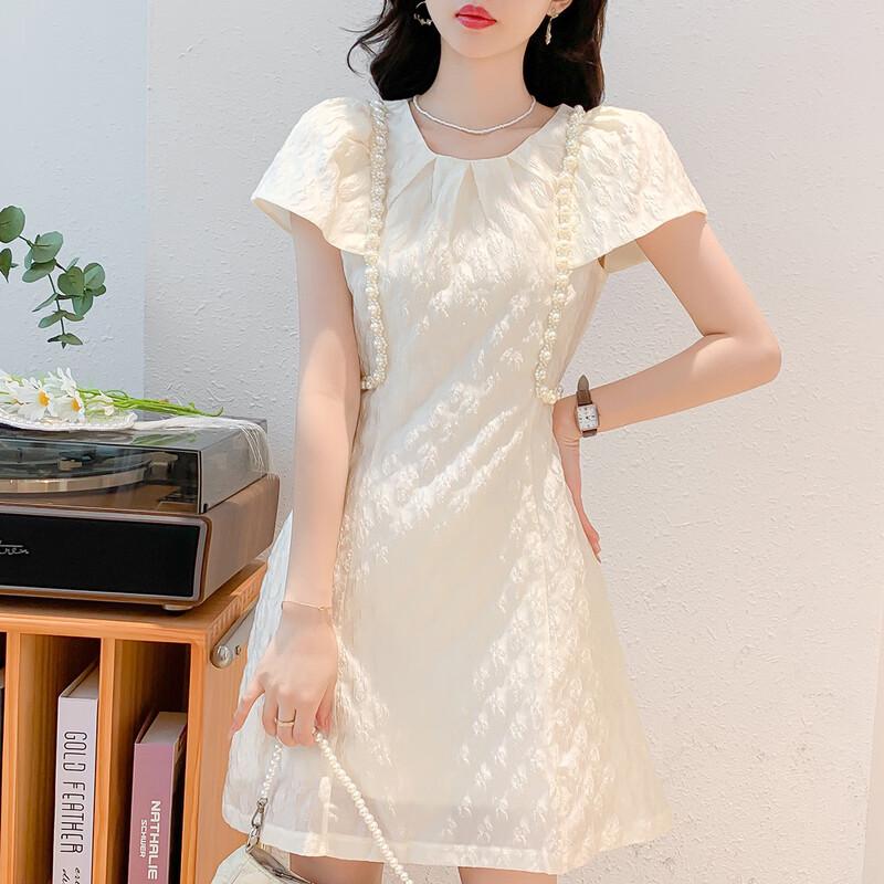 

Mocana Women s Urban Casual Short Sleeve A-Line Dress M