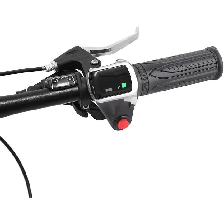 Electric Throttle Grip, 1 Pair LCD Display Throttle Handlebar Grip for Electric Cars Scooter Throttle Grips(36V)