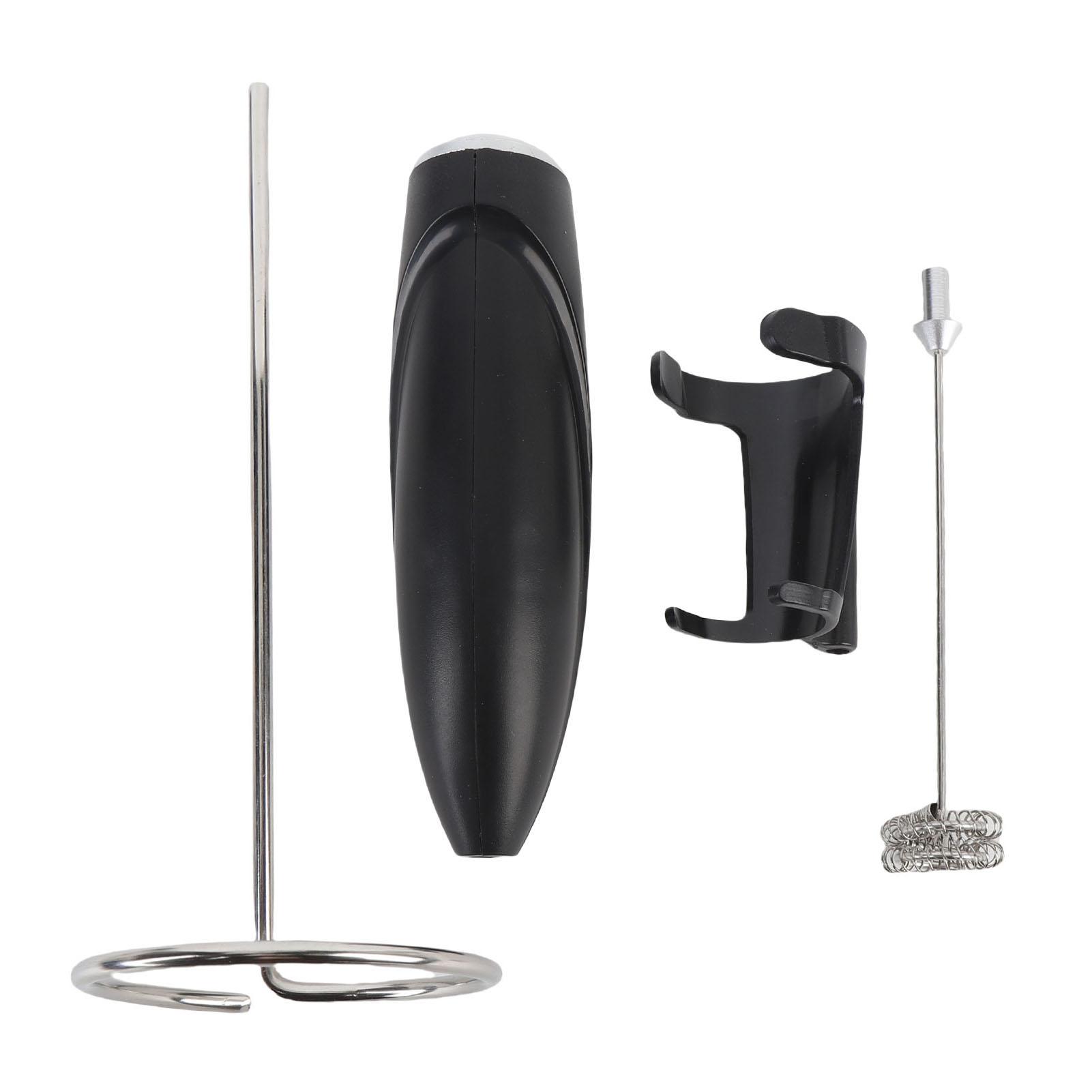 

Вінчик для спінювання молока Багатофункціональний Портативний Ручний Електричний Піноутворювач для Дому та Ресторану чорний