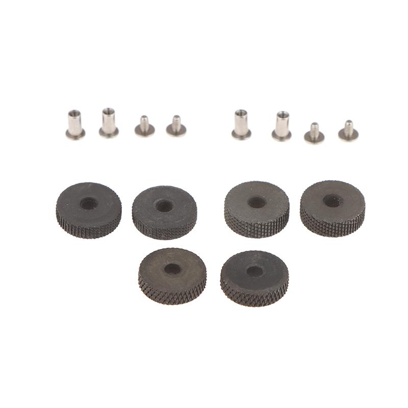 2Set Kerosene  Universal Silver Removable Screw Nut Rivet Steel Wheel Set For Zippo Gasoline  Repair Diy Part