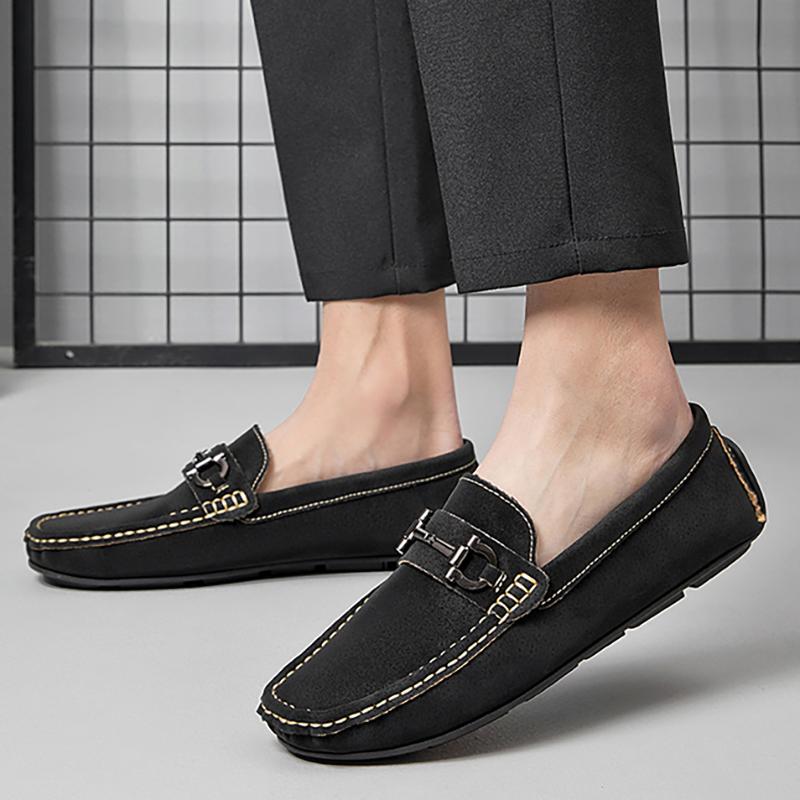 MAEDEF Men Loafers Breathable Soft Comfortable Non Slip Driving Shoes Casual Sports Shoes Lightweight Mens Walking Boat Shoes