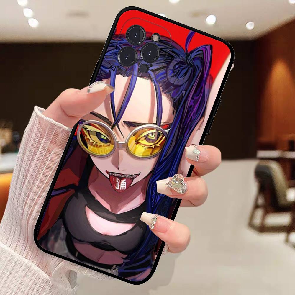 

Чехол для телефона виртуальной певицы Ado для iPhone 17 Air 16 15 14 Plus 13 12 Mini 11 Pro Max Черный чехол iPhone 11pro max