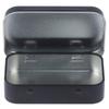 Survival Kit Coin Organizer Key Organizer Black Storage Box Metal Empty Box Candy Box Card Case
