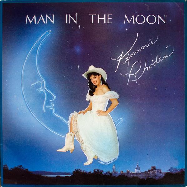 

LP Record KIMMIE RHODES - Man In The Moon HLD007 Heartland Recor 1988 UK Blues Used