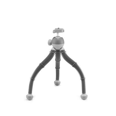 JOBY PodZilla L Mini Load Capacity Ball Tripod, 2.5kg, Head, Gray, JB01661-BWW