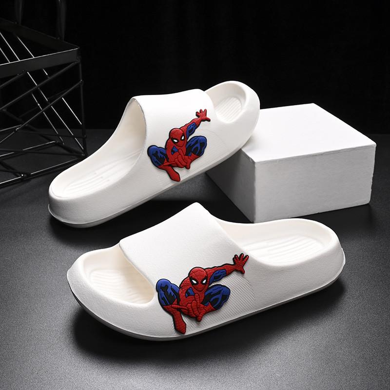 Jungen Bequeme Spider-Man Themen Indoor Rutschfeste Weiche Sohle Slipper Sandalen für Sommer