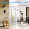 WiFi Video Doorbell HD Camera Security Wireless Smart Home Door Intercom Night Vision DoorBell