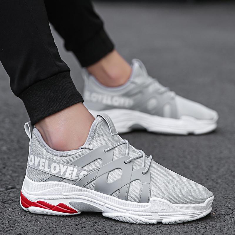 Buy Fashion Men 'S Casual Running Sport Shoes Man Breathable Shoes at ...