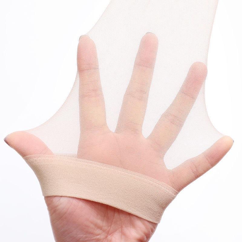 5/10/20 Pairs Women Ultra-Thin Nylon Stockings Transparent Elasticity Ladies Knee Socks Summer Long Socks For Girls Stocking