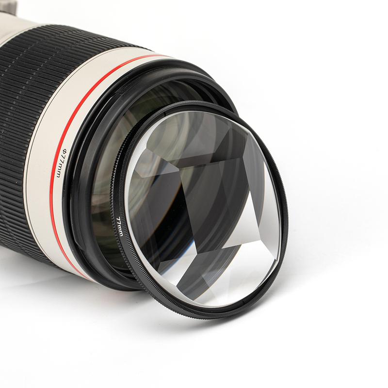 Prism Camera Filter Kaleidoscope Special Effects Photography Accessories DSLR Lens Prism for Canon Nikon Sony