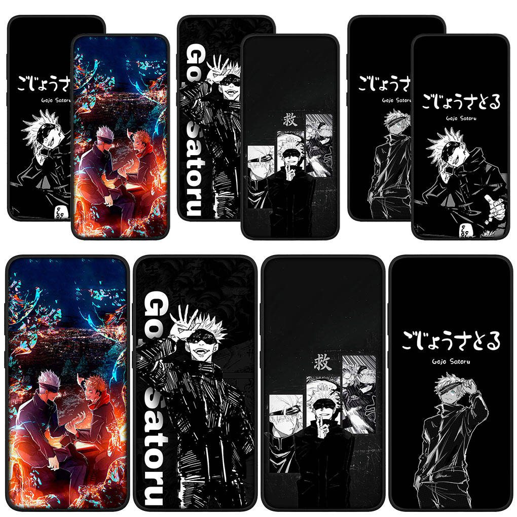 

для Samsung Galaxy S24 S23 iPhone 15 14 Xiaomi Redmi Note 13 12 11 Pro Max X 8 7 9 10 XR OPPO A15 Huawei чехол для телефона Gojo Satoru постер Jujutsu Kaisen