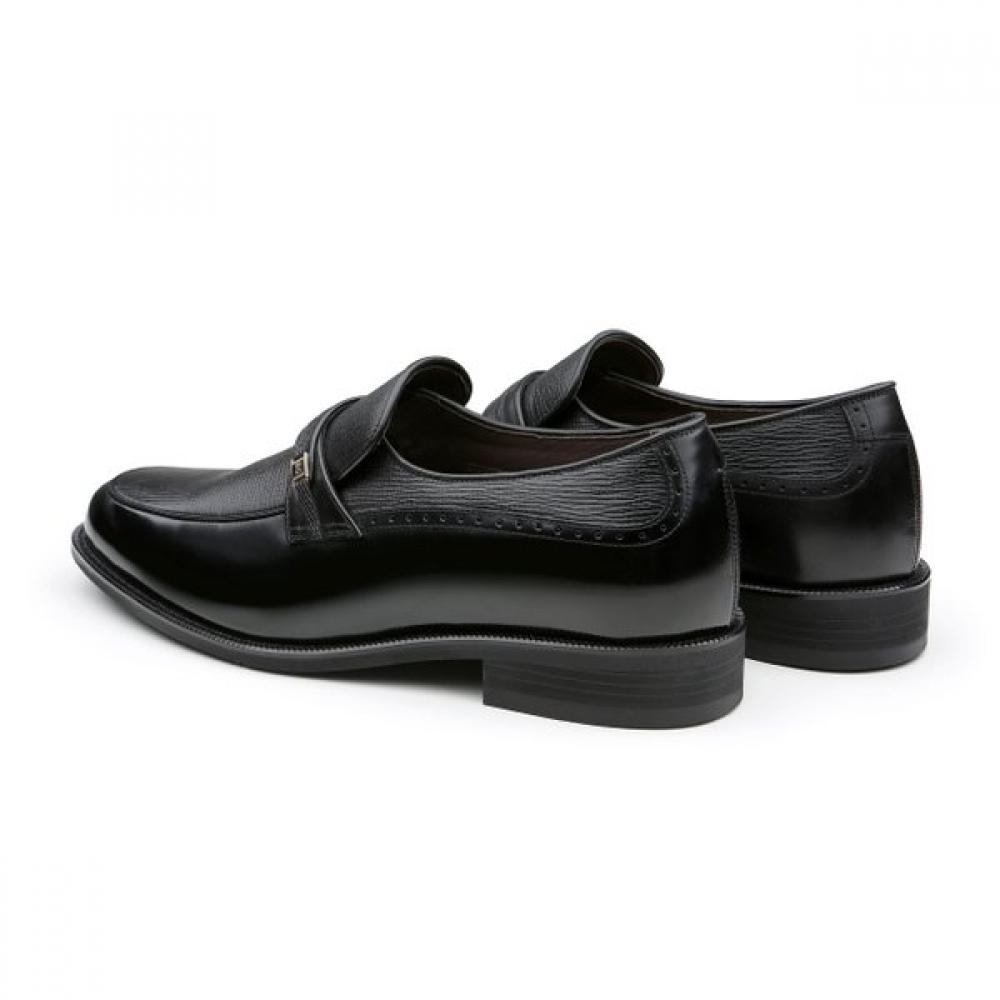 Kumkang Men Side Brogue Point Cushion Loafer Regslc6003k1x
