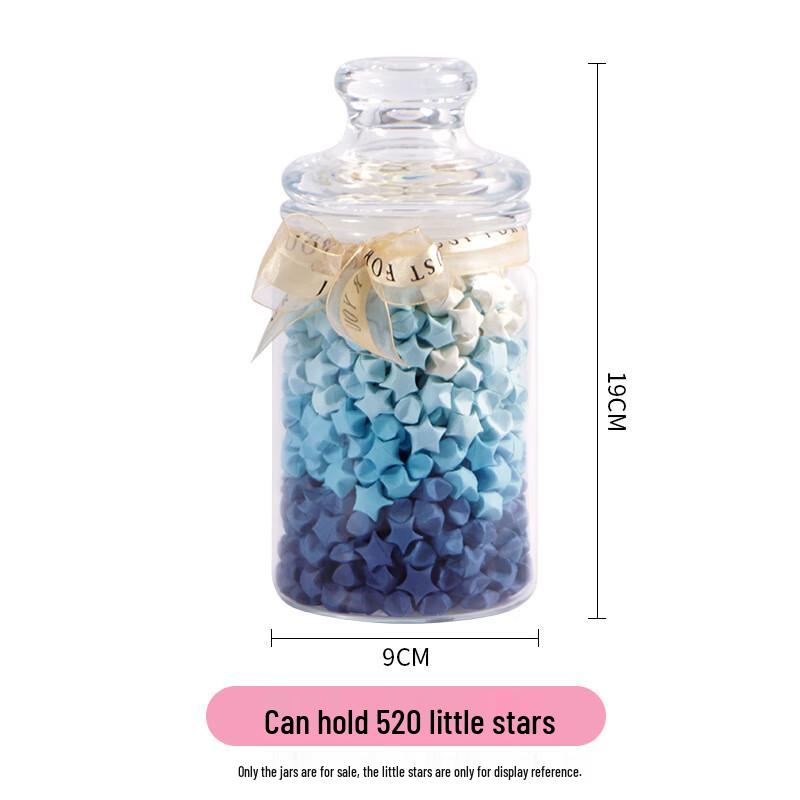PC Plastic Lucky Star Wishing Jar