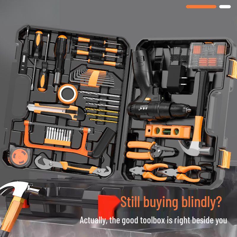 12V Electric Drill Multifunctional Home Repair Tool Set