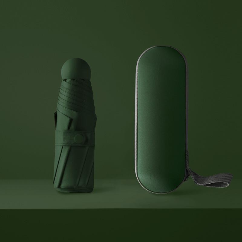 "Kompakter ultraleichter 5-fach UV-Schutz Mini-Kapselschirm"