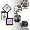 3D Floating Frame Jewelry Display Stand - Shadow Gift Box Ring Pendant Holder Jewellery Stone Presentation Case