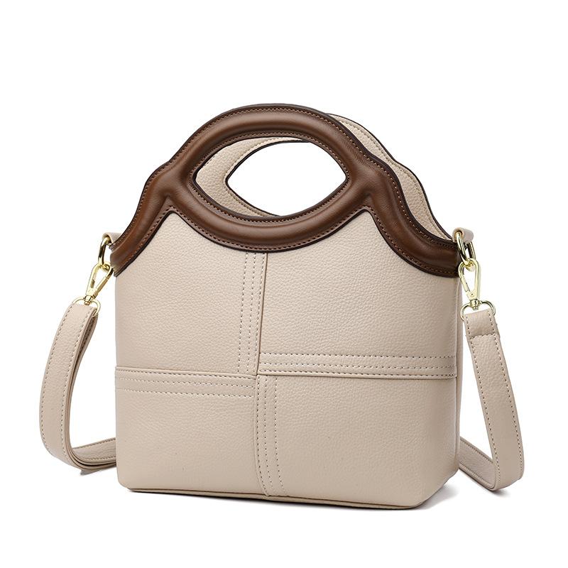 

Women s bag 2025 new retro fashion middle-aged mother bag one-shoulder crossbody bag large capacity commuting versatile handbag