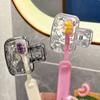Universal Toothbrush Head Cover Transparent Toothbrush Protective Cap
