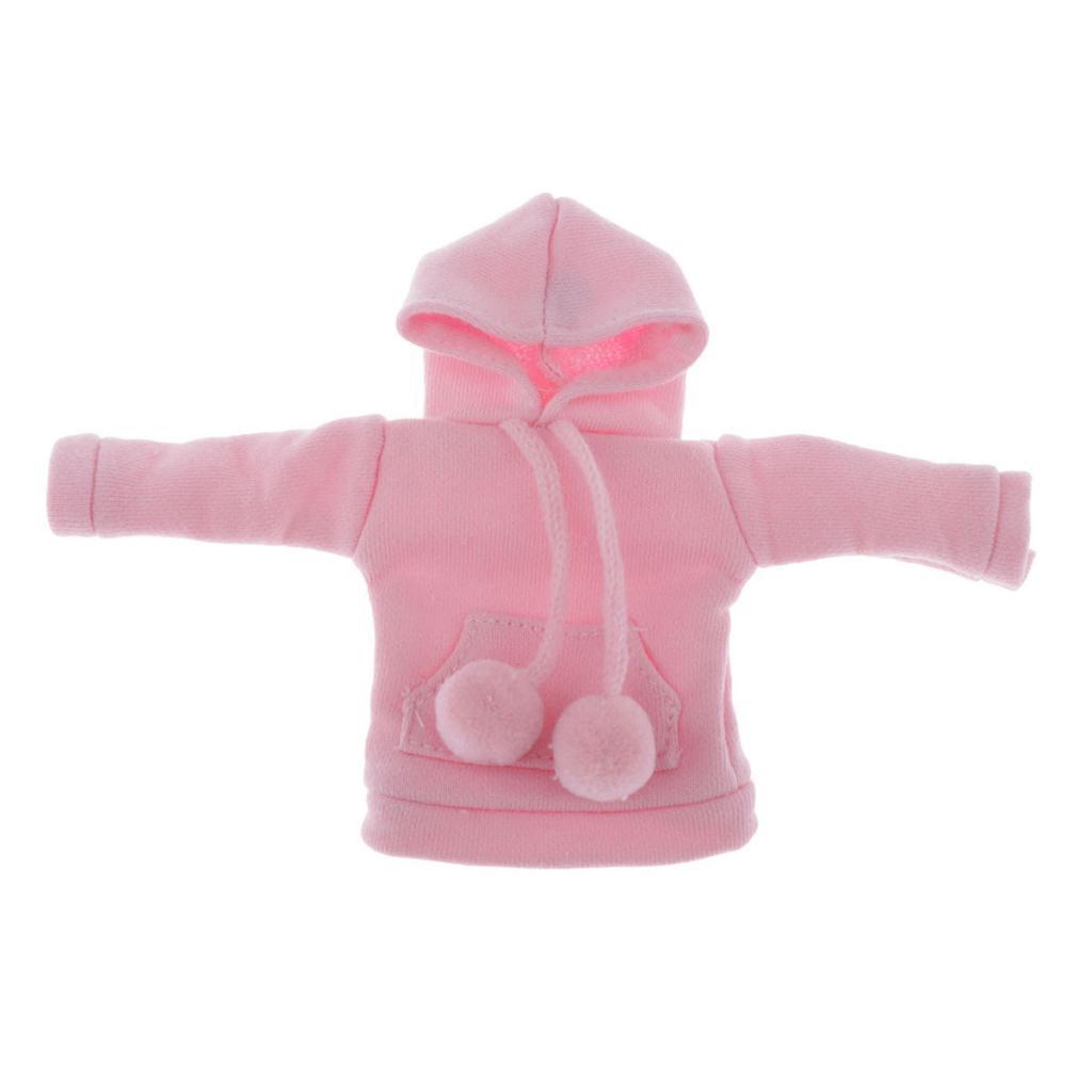 12inch Doll Hoodie Pullover Outfits Handmade Sweatshirt for Blythe Dolls Children’s Birthday Gift Accessories