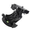 TOPINCN Telescope Latitude Adjustment Lightweight Aluminum Equatorial Mount Compatible Base for Astronomical Observation and Starry Sky Degree Dual