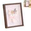 Acrylic Shadow Box Frame A4 Size 5cm Depth for DIY Flower Art Decoration