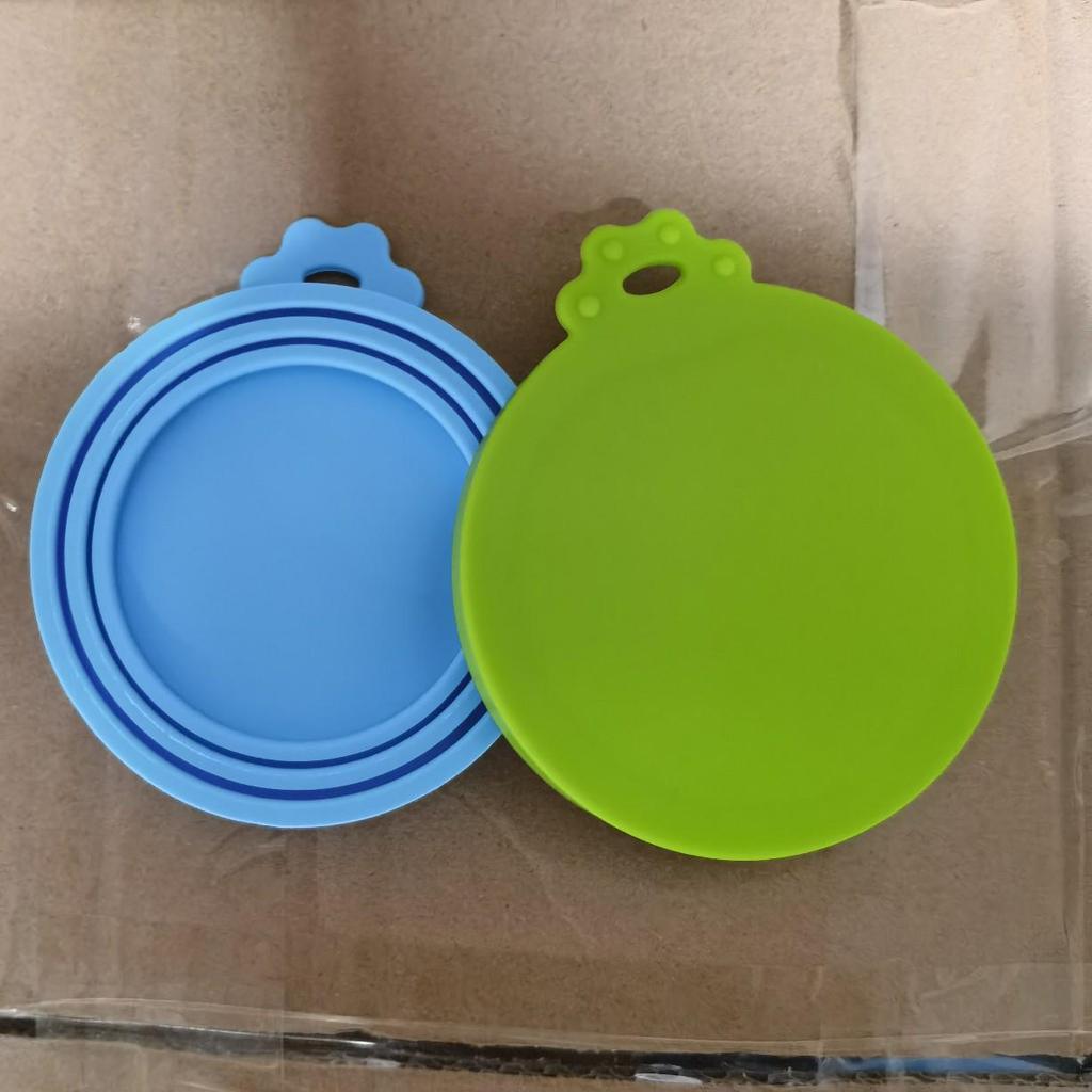 Silikon-Deckel für Tierfutterdosen - Katze & Hund Frischhalte-Drei-in-Eins-Dichtungsdeckel