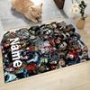 Custom Name FNAF Fan Art Compilation Carpet Rug Customizable Soft Washable Anti-Slip Home Living Room Sofa Mats Personalized Rug. 0909115