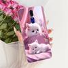 For Oppo F11 Case Cover Luxury Butterfly Love Fashion Flowers Cool Painted Phone Casing For Oppo CPH1913 CPH1911