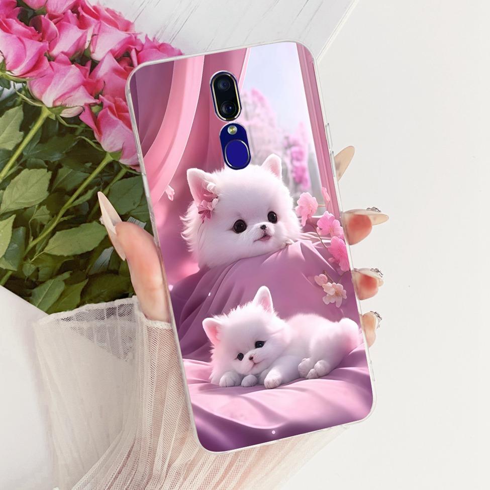 For Oppo F11 Case Cover Luxury Butterfly Love Fashion Flowers Cool Painted Phone Casing For Oppo CPH1913 CPH1911