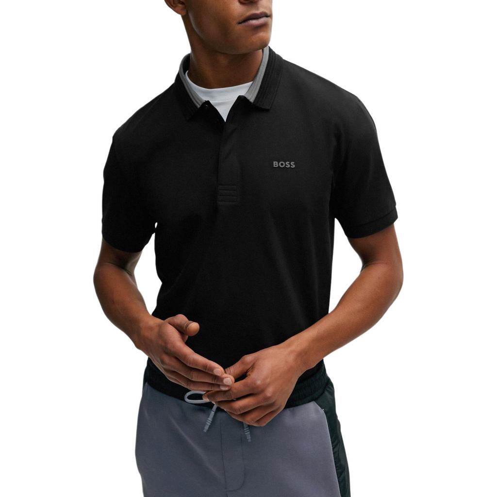 HUGO BOSS SS24 Polo Shirt Men's Black 50506182-001
