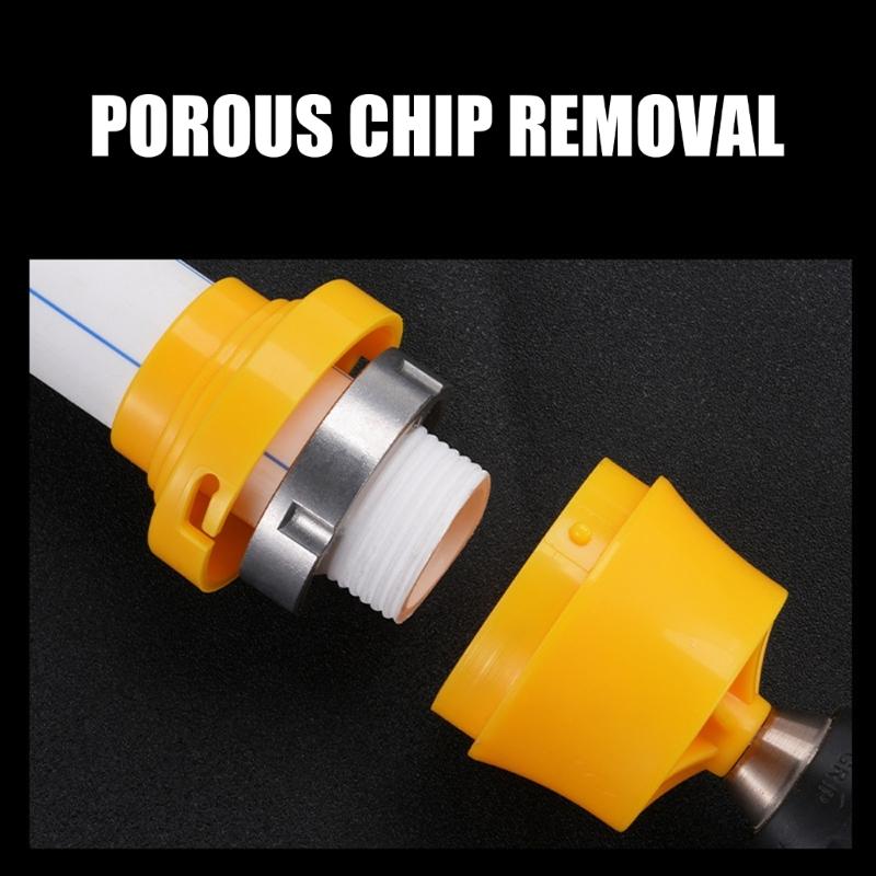 Double Head Water Pipe Inner Hole Thread Opener Water Pipe Inner Hole Threading Tool Pipes Valves Faucet Connector Bolt