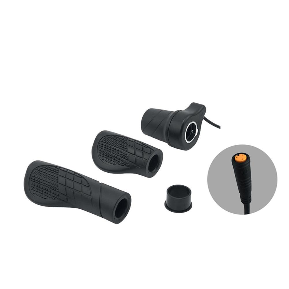 Ручка газа для электровелосипеда 12В 24В 36В 48В 60В 72В 76X Половина black #1