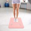 Non Slip Yoga Fitness Mats Cushioning Skipping Mat Fitness Carpet Jump Rope Mat  Yoga