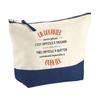 Makeup Bag - PLANETEE - Also a Great Customs Officer - Large Size - Cotton - HD Printing (France)