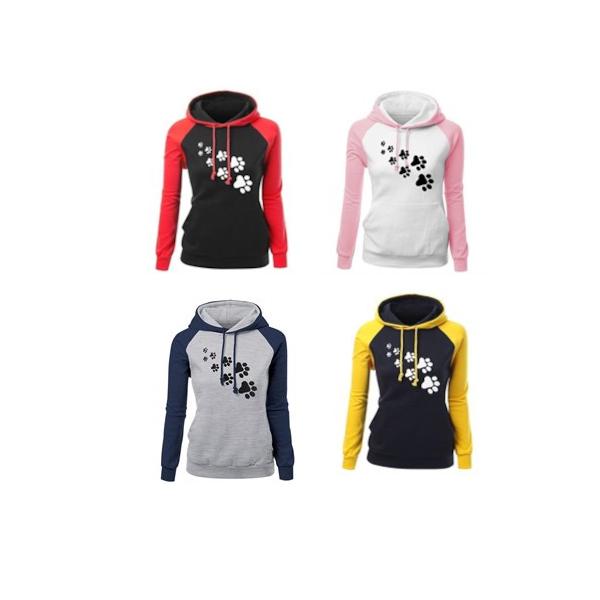 

Paw Print Puppy Hoodie