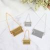 Metal Chain Pack Doll Bag Miniature Shopping Handbag For Clothes Accessories
