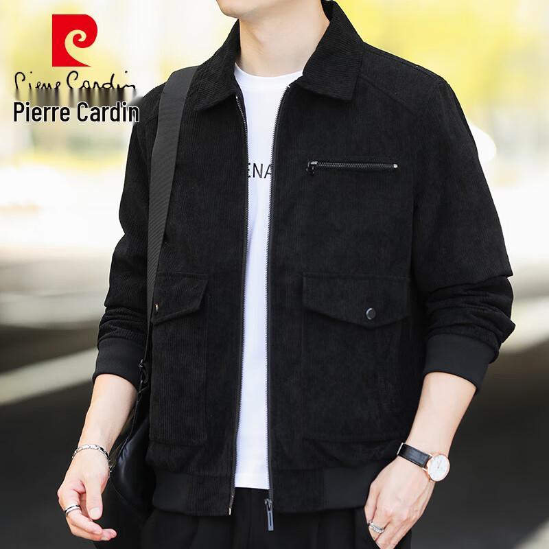 Pierre Cardin Men's Corduroy Lapel Casual Jacket