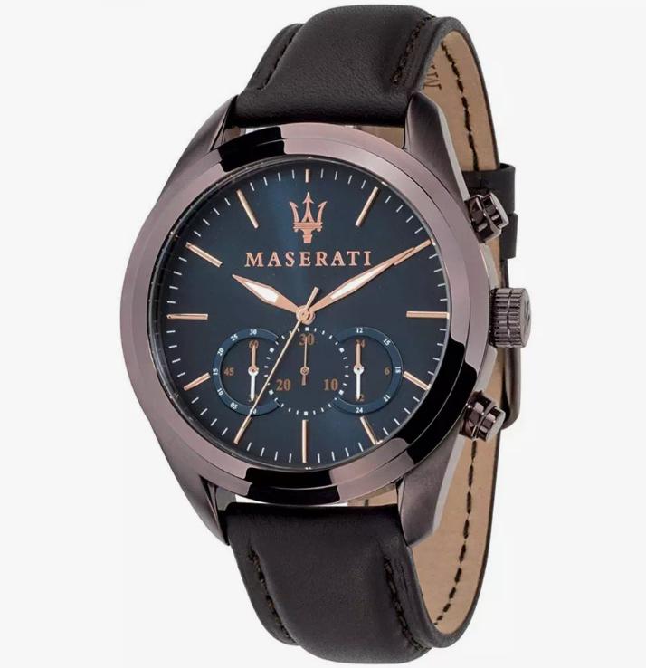

Мужские часы Maserati Traguardo Chronograph Quartz R8871612008 синий/солнечный луч