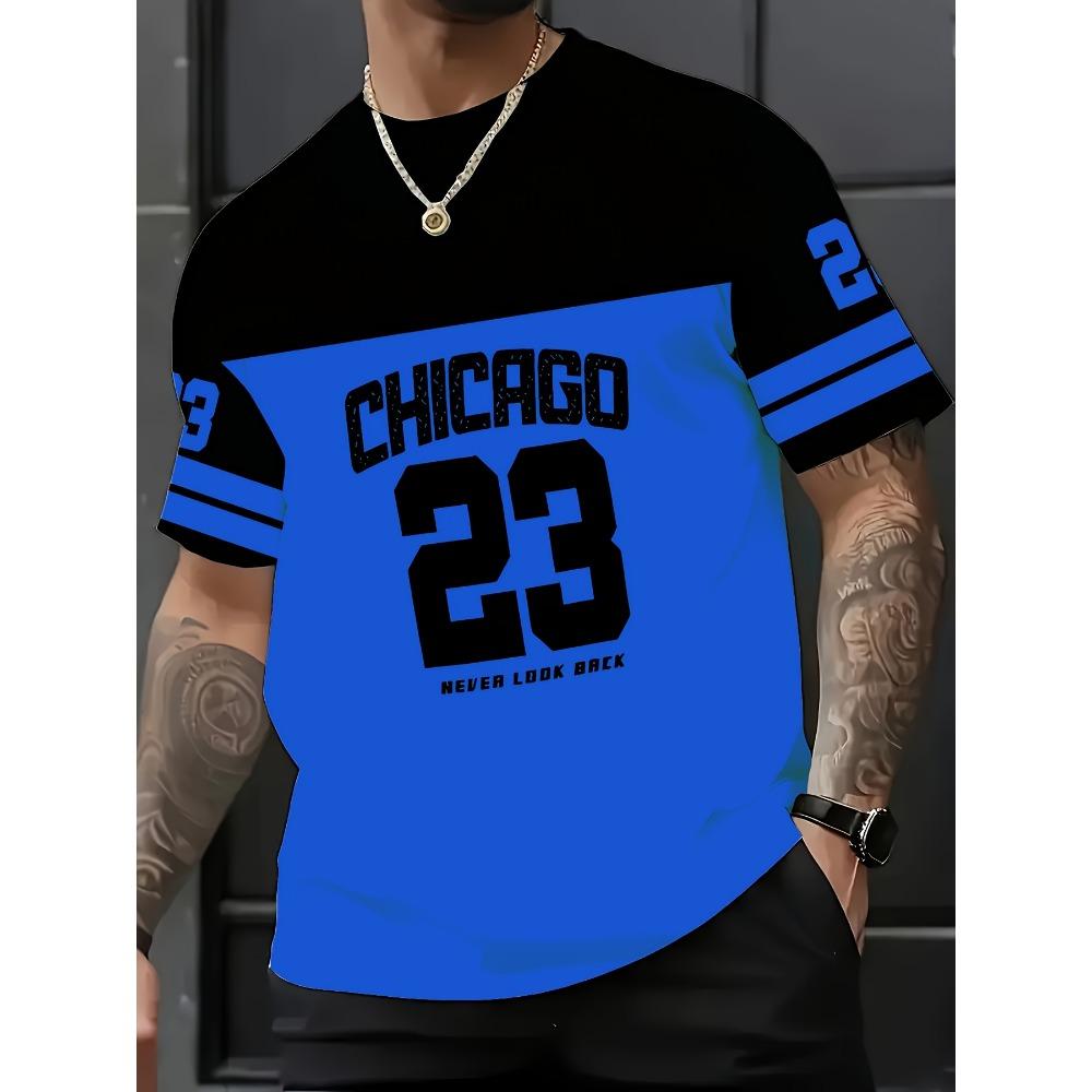 

Men s short sleeved plus size T-shirt retro jersey T-shirt men s sportswear 5XL