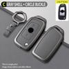 Compatible Car Key Holder for DeLonghi Model B, Elephant Grey