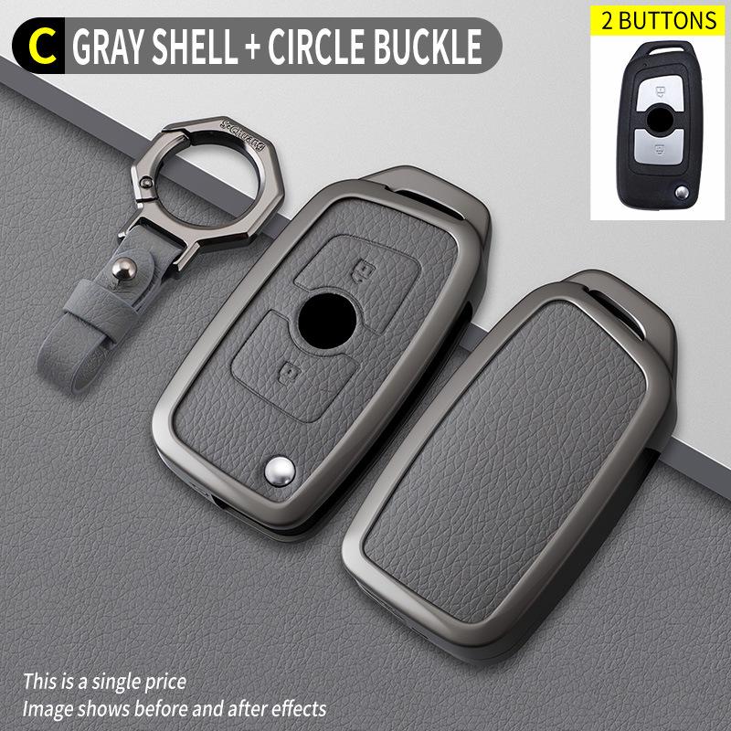 Compatible Car Key Holder for DeLonghi Model B, Elephant Grey