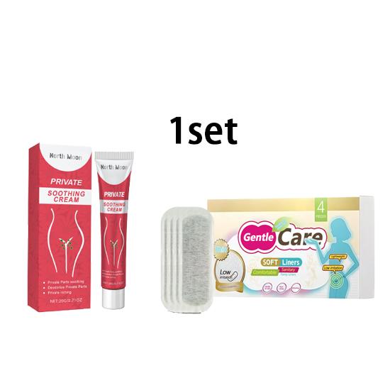 North Moon ladies care cream gentle, soft and breathable AMZ female care pad gentle, soft and breathable female care set 1 set
