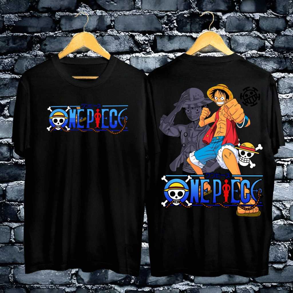 Japanese Animation ONE PIECE Men's Cotton T-shirt Summer New Retro Fashion Men's and Women's Streetwear
