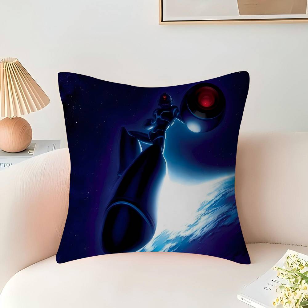 Game Megaman Personalized Pillow Cover Kids Bedroom Wild Party Decor Pillowcase Kid Birthday Shower Gift